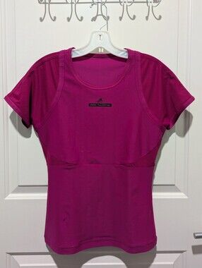 adidas by Stella McCartney Women's Magenta Performance T-Shirt